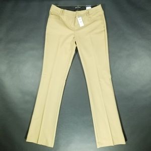 NWT EXPRESS Columnist Barely Boot Dress Pants 6R